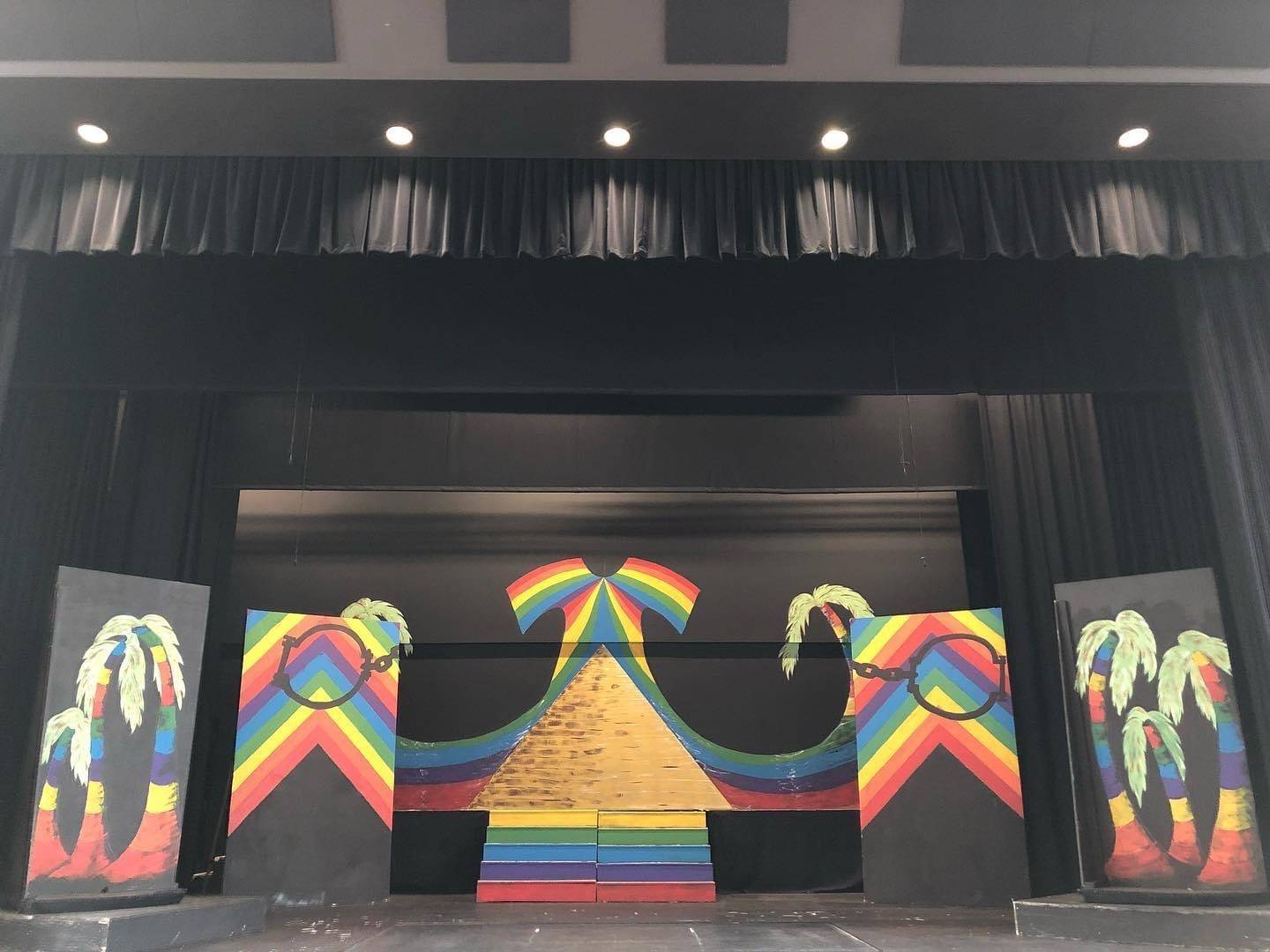 Stage Set for the production of Joseph