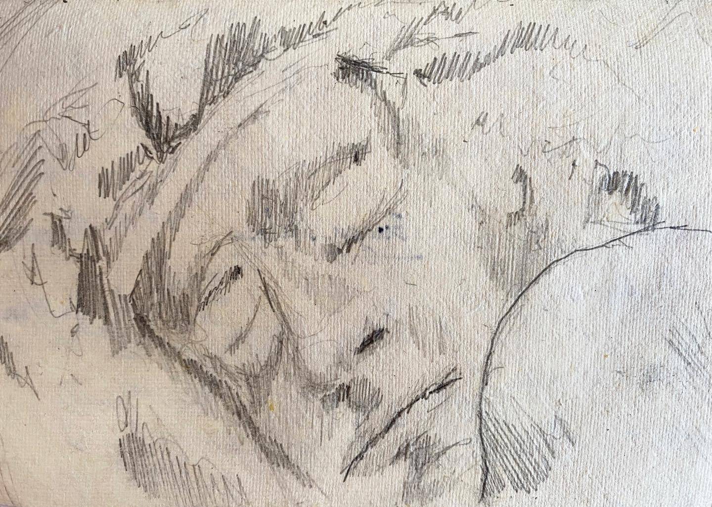 A quick study from a sculpture in the Musée d'Orsay, Paris