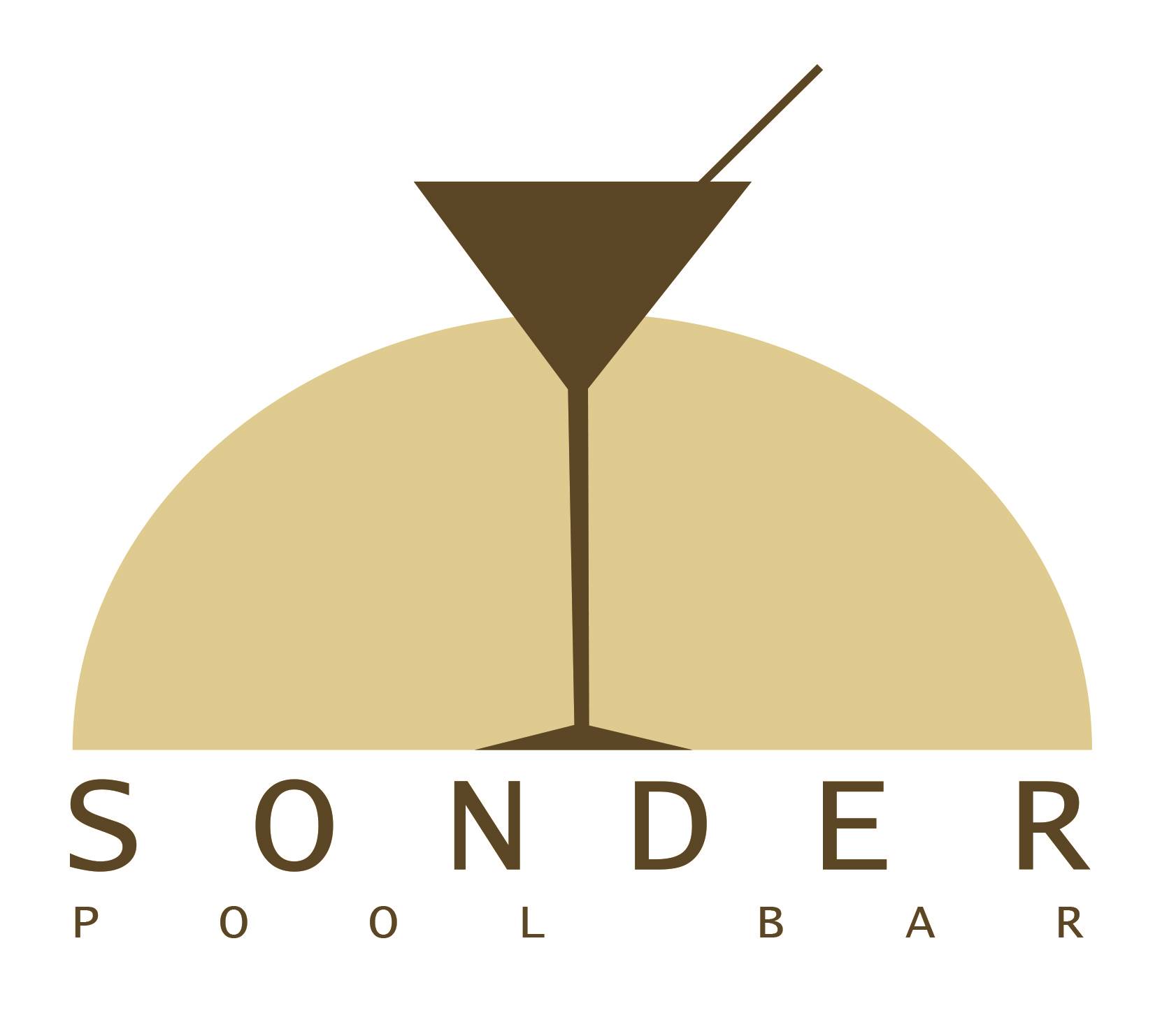 Logo design for Sonder Pool Bar in Kefalonia, Greece